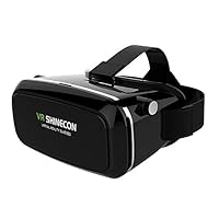 3D VRヘッドセット•メガネ/VR BOX 超3D映像/仮想現実を体験（iPhone 6s/6 Plus/6/5S/5C/ Note4/ Note5/Samsung Galaxy S5/ S6 & 全ての
