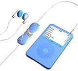 プレアデス｜Pleiades Sumajin Loop G5 60G Starter Kit Blue iPod 5G 60GB シリコンケース/スマートラップ/ファンキーイヤーパッド/スクリーンフィルム/ストラップセット LSKG5-60GB-BL
