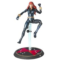 2004 - Toy Biz - Marvel - Series VIII - Marvel Legends - Black Widow Action Figure - With Daredevil Comic Book & Exclusive Trading Card - Limited Edition - Collectible