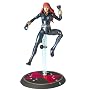 Marvel Legends Series 8 - 6 Inch Action Figure - BLACK WIDOW with Bonus of 32 Page Comic Book and Wall Mountable Display Stand