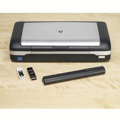 HP Officejet H470wbt Mobile Printer - Printer - color - ink-jet - A4 - 1200 dpi x 1200 dpi - up to 22 ppm (mono) / up to 18 ppm (color) - capacity: 50 sheets - USB, Bluetooth