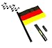 DEUTSCHLAND AUDIOFAHNE spielt die Nationalhymne ab