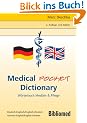 Medical Pocket Dictionary. W�rterbuch Medizin und Pflege. Deutsch/Englisch - Englisch/Deutsch. Medical Pocket Dictionary