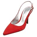 Martinez Valero Women's Mai Slingback Pump,Red,6 M