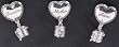 Club Pack of 36 Grandma, Mother, & Sister, Heart Prayer Box Pins 2"