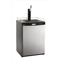 Fire Magic 3591 5.8 Cu. Ft. Capacity Kegerator / Beer Dispenser - Stainless Steel Door / Black Cabinet