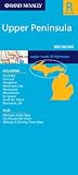 Rand Mcnally Upper Peninsula, Michigan: Major Roads & Highways