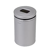 AIENKAN CZ65A Solar LED Ash Bottle, Silver