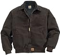 Carhartt J14 Sandstone Santa Fe Jacket - Quilted Flannel Lined