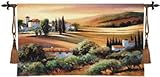 Pure Country Weavers Afternoon Light In Tuscany Woven Wall Tapestry [Kitchen]