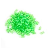 uxcell ターミナルスリーブ 6mmワイヤー 絶縁カバー 絶縁キャップ プロテクトスリーブ