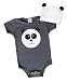 Colette Kids Ling Ling Panda Animal Bodysuit 2-piece Gift Set