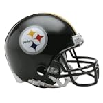SAVE $6.74 - Riddell Pittsburgh Steelers NFL Replica Mini Helmet w/Z2B Mask $19.25