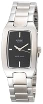 Casio Men's Silver-Tone Analog Bracelet Watch #MTP1165A-1C