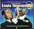 The Legendary Louis Armstrong: His Greatest Hits & Finest Performances - 3 CD Set