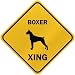 boxer35 - ONLY BOXER XING CROSSING SIGN DOG