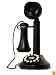 Crosley Candlestick Phone CR64-Black
