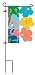 Tropical Paradise Sculpted Artistic Blend Garden Size Flag