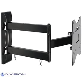 WallmountedTVbrackets - (NEW SLIM DESIGN) TV Wall Mount Bracket Cantilever Arm Tilt & Swivel For Corner Mounting, Slim fit 50mm to 500mm Extention Fits Most 26 - 42 inch SAMSUNG, LG, SONY, PHILIPS, TOSHIBA, PANASONIC ect (Please check your vesa mounting holes before purchase)