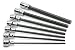 SK Hand Tools 19728 7-Piece 3/8-Inch Drive Fractional Long Hex Bit Socket Set