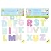 FunToSee Alphabet Giant Wall Stickers, 26 Pieces