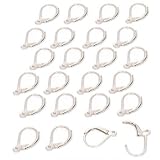 24 Sterling Silver Lever Back Earrings Earwire Findings