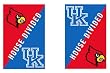 University of Louisville and University of Kentucky - House Divided Flag - Garden Size