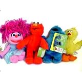 Save on bird-Sesame Street Elmo, Cookie Monster, Big Bird & Abby Cadabby 4 Plush Doll Set 9 inches, - Great gift item for kids On Sale