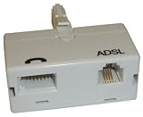 Cabling4Less ADSL Microfilter - RJ11 and Telephone Connectivity
