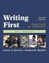 Writing First: Practice in Context with Readings