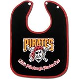 Pittsburgh Pirates 2-Tone Snap Baby Bib