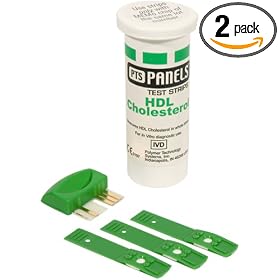 CardioChek Test Strips, 3-Count Containers (Pack of 2)