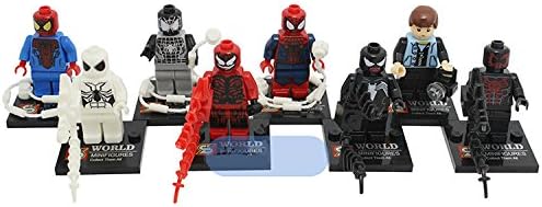 Marvel Amazing Spider Man Mini Figures Version 2 Building Block 8 PCS