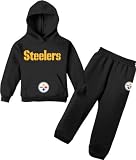 Pittsburgh Steelers Kid's 4-7 Fleece Hoodie and Pant Set