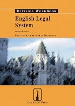 English Legal System Revision Workbook (Old Bailey Press Revision Workbook)