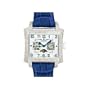 Accutron Men's 26E08 Innsbruck Diamond Moonphase Leather Watch