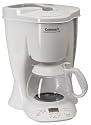 Factory-Reconditioned Cuisinart DGB-300FR Automatic Grind & Brew 10-Cup Coffeemaker, White