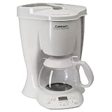 Factory-Reconditioned Cuisinart DGB-300FR Automatic Grind & Brew 10-Cup Coffeemaker, White