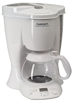 Factory-Reconditioned Cuisinart DGB-300FR Automatic Grind & Brew 10-Cup Coffeemaker, White