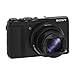 Sony DSC-HX50V/B DSC-HX50, HX50, DSCHX50 20.4MP Digital Camera with 3-Inch LCD Screen (Black) Bundle with Sony 32GB Class 10 High Speed SD Card, Sony Leather Case, Spare Battery, External Battery Charger, Micro HDMI Cable, SD Card Reader + More