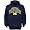 Michigan Wolverines Navy Arched Hoody Sweatshirt