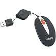 Micro Innovations Optical Travel Mouse with Pouch Illuminated Wheel/retractable Cable