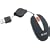 Micro Innovations Optical Travel Mouse with Pouch Illuminated Wheel/retractable Cable