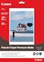 Canon Photo Paper Premium Matte, 8.5 x 11 Inches,20 Sheets (1263B004)