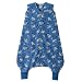 HALO SleepSack Micro-Fleece Early Walker Wearable Blanket, Blue Pup Pals, Large