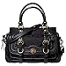 Coach Legacy Signature Zip Satchel Bag 12599 Black
