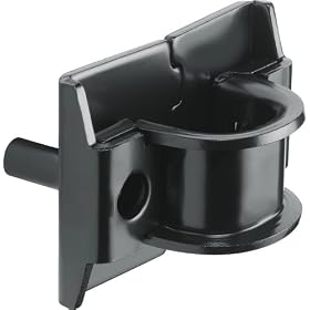 Abus 04294-2 WA 50 - Syst�me de fixation - Noir - 110/80 mm