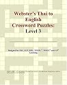Webster's Thai to English Crossword Puzzles: Level 3