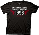 Resident Evil Capcom Action Video Game Series Exterminating the Infected since 1996 Adult Black Tee Shirt T-Shirt