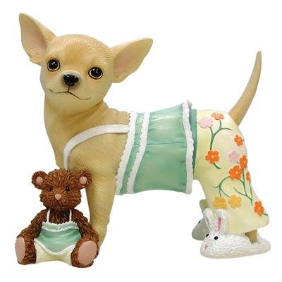 Aye Chihuahua Pajamas Figurine
